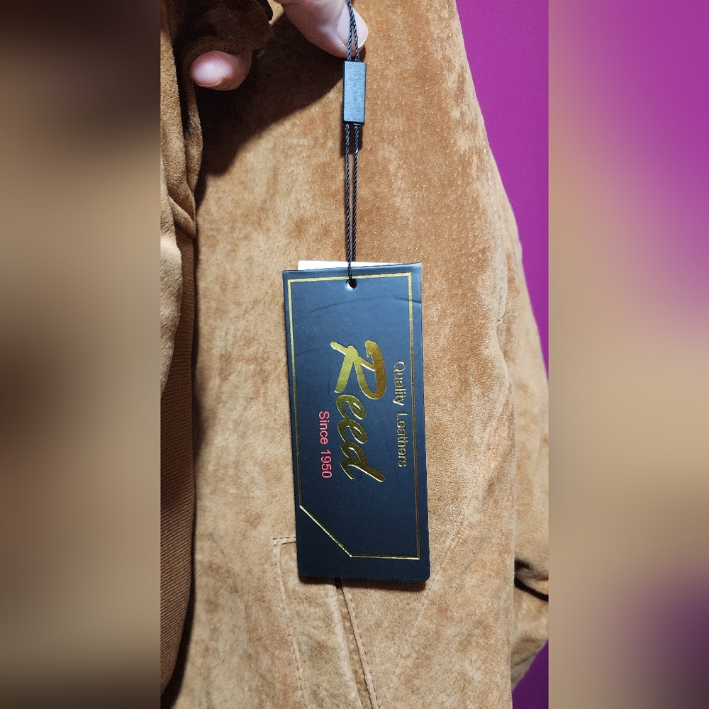 REED SUEDE LEATHER JACKET - Picture 8 of 15
